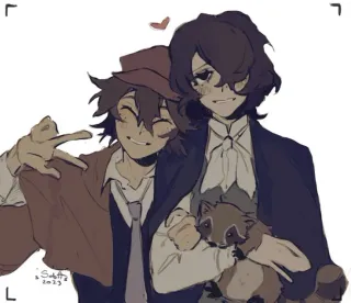 ¡Ranpo! Eres mi mejor amigo...